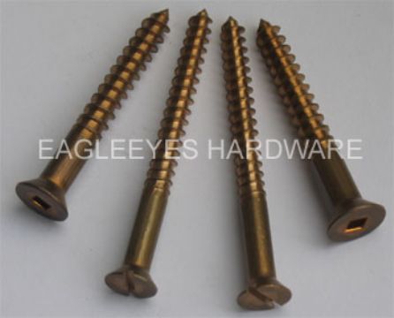 Silicon Bronze Wood Screws